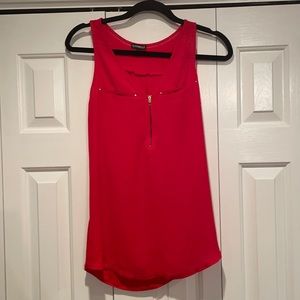 🌻Express Vibrant Red Sleeveless Top